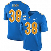 Pittsburgh Panthers 38 Ryan Lewis Blue 150th Anniversary Patch Nike College Football Jersey Dzhi,baseball caps,new era cap wholesale,wholesale hats
